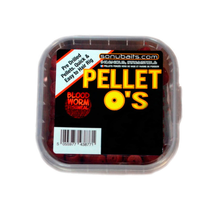 Пеллетс Sonubaits Pellet O'S Bloodworm 8mm