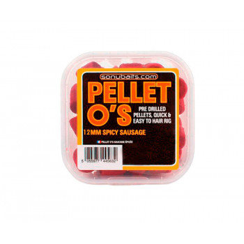 Пеллетс Sonubaits Pellet O'S Spicy Sausage 12mm