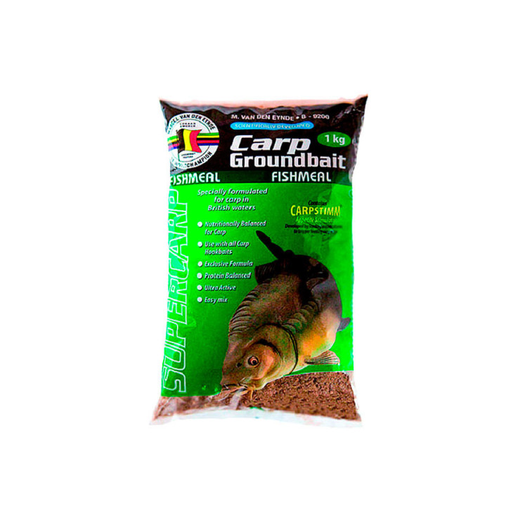 Підгодовування VDE Supercarp Fishmeal 1 кг для лову коропа