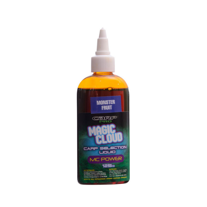 Ликвид Carp Pro Magic Cloud Green Power 125ml Monster Fruit