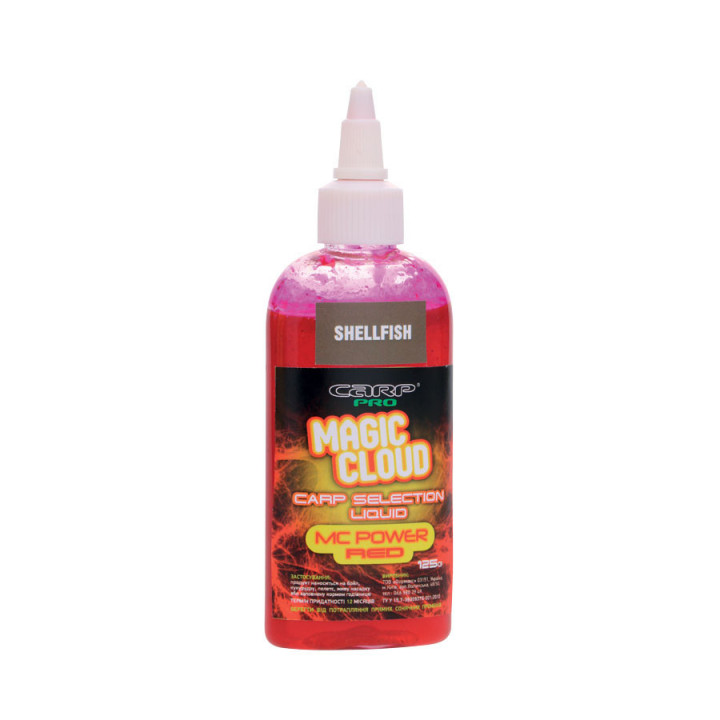 Ліквід Carp Pro Magic Cloud Red Active 125ml Shellfish