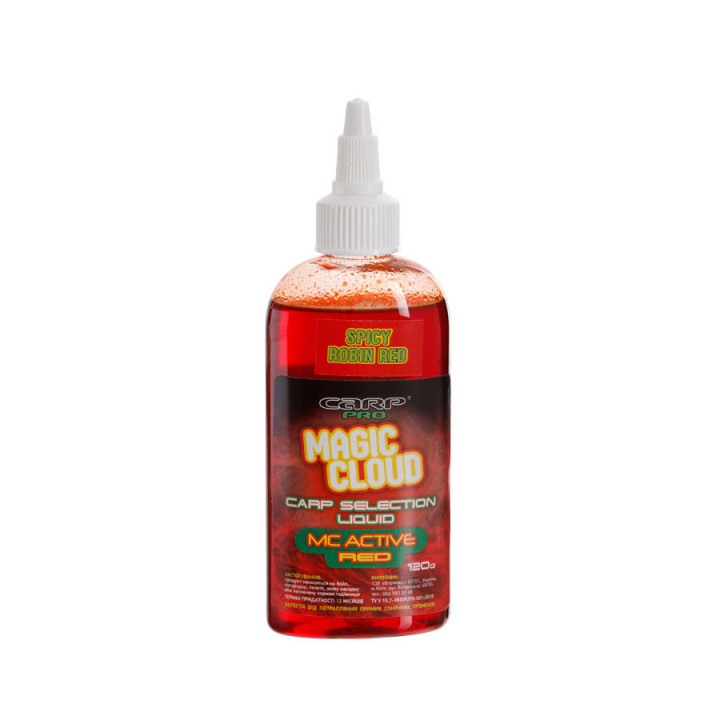 Ліквід Carp Pro Magic Cloud Red 125ml Spicy Robin Red