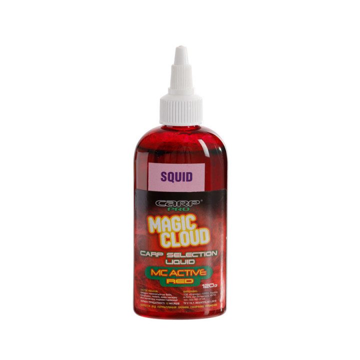 Ликвид Carp Pro Magic Cloud Red Active 125ml Squid