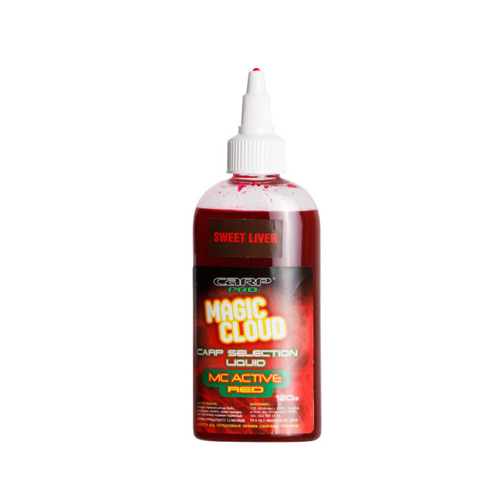 Ліквід Carp Pro Magic Cloud Red 125ml Sweet liver