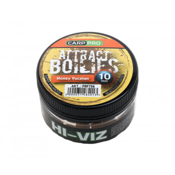 Бойлы Carp Pro Attract Boilies Honey Yucatan 10mm