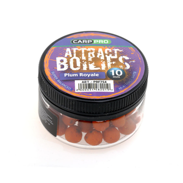 Бойлы Carp Pro Attract Boilies Plum Royal 10mm