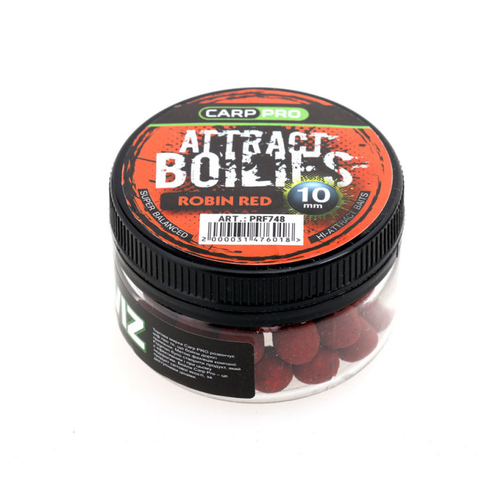 Бойлы Carp Pro Attract Boilies Robin Red 10mm