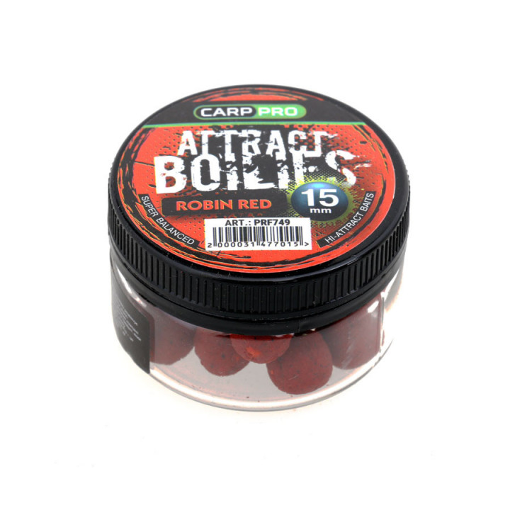 Бойлы Carp Pro Attract Boilies Robin Red 15mm