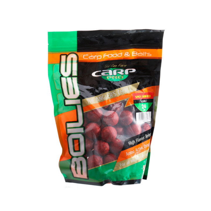 Бойли Soluble Carp Pro Spicy Robin Red 24mm