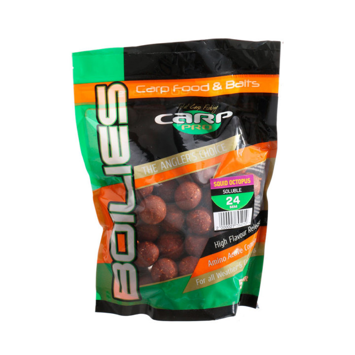 Бойли Soluble Carp Pro Squid Octopus 24mm