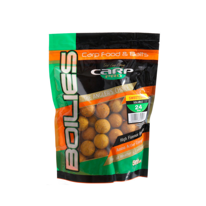 Бойли Soluble Carp Pro Sweetcorn 24mm