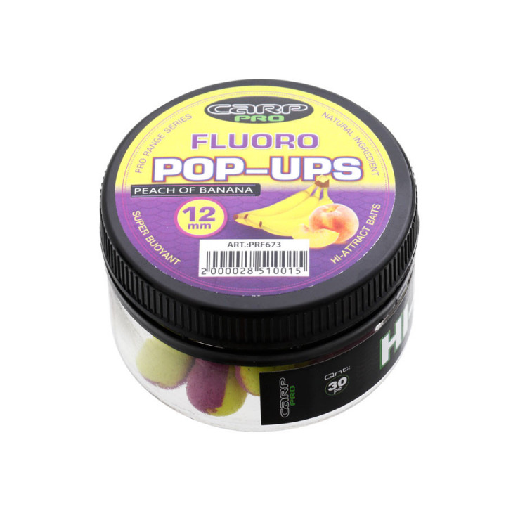 Бойли Carp Pro Two tone Fluro Pop-ups Pear Of Bananas 12mm