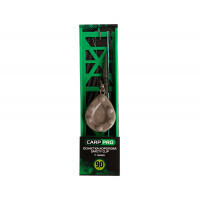 Снаст короповий Safety clip Carp Pro 1 гачок №4 волосся монтаж. 90g