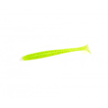 Віброхвіст Lucky John LJ S-Shad Tail 2.8'' 7шт S15 Chartreuse Red