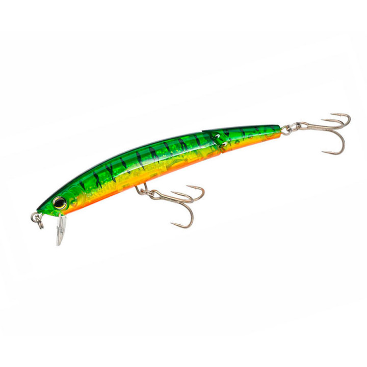 Воблер Yo-Zuri F1096 Crystal 3D Minnow Jointed 100F 100мм 15g 10cm 0.5 m Плавающий HT