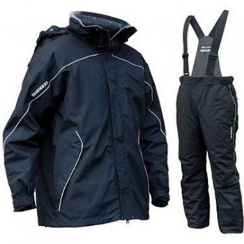Shimano Dry Shield Winter Suit Black костюм зимний чёрный L