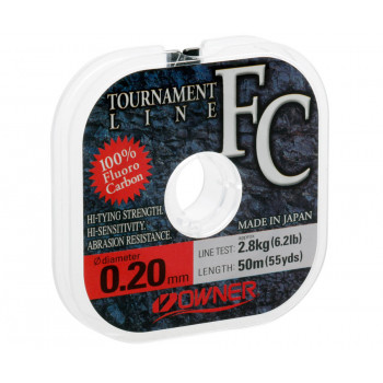 Леска Owner Tournament Line FC 0.20mm 50m