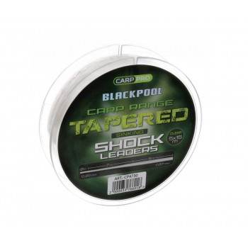 Шок-лидер Carp Pro Blackpool Sink Tapered Mono 5х15mm 0.30-0.57mm