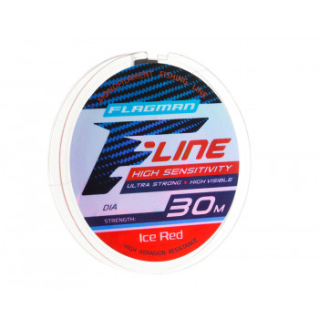 Леска Flagman F-Line Ice Red 30m