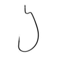 Крючки Owner J-Light Worm Hook 5109 1/0 10шт. Black Chrome