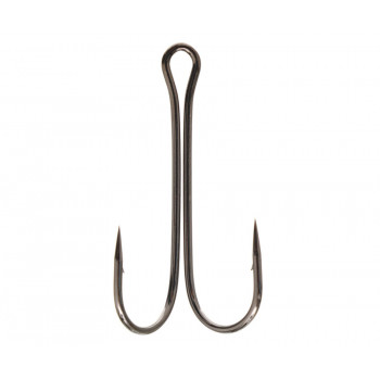 Двійник Flagman Double Hook Black-nickel 2957 №3/0