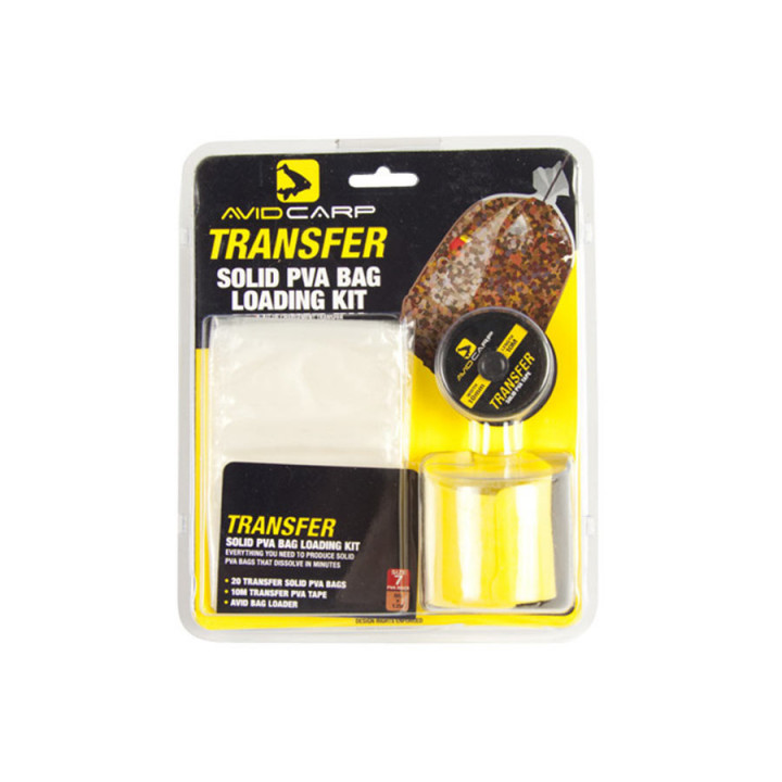 ПВА-набір Avid Carp Transfer Bag Loading Kit 17cm Великий 6cm