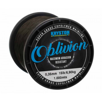 Леска Kryston Oblivion Super Grade Copolymer 0.35mm 1000m 15lb Тёмный камуфляж