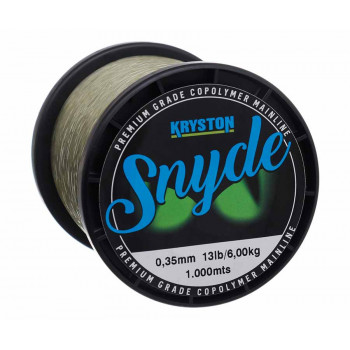 Леска Kryston Snyde Premium Grade Copolymer 1000м Green 0.35mm 1000m 13lb