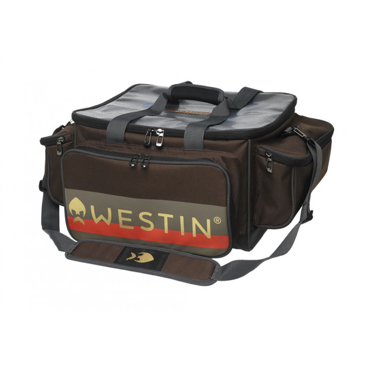 Сумка Westin W3 Jumbo Lure Loader Large Grizzly Brown/Black + 4 коробки 54x40x25cm