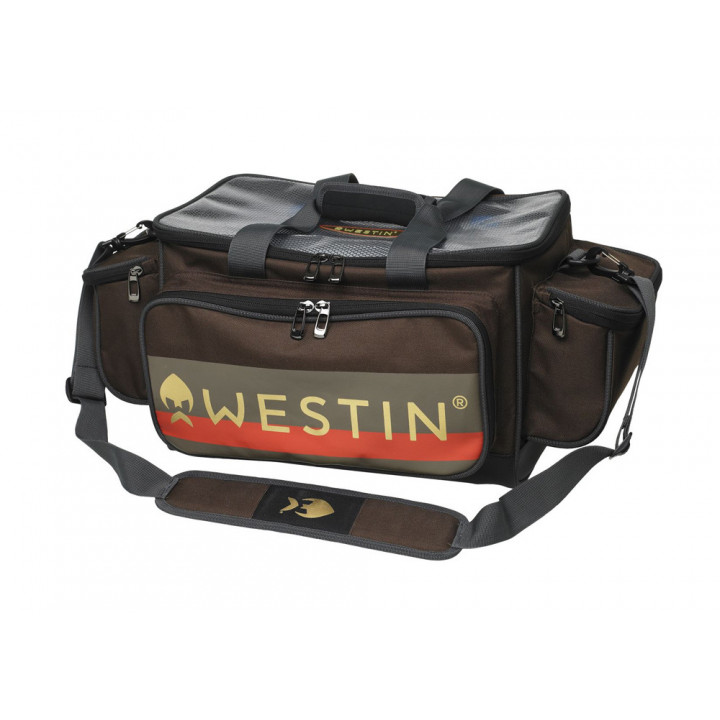 Сумка Westin W3 Lure Loader Grizzly Brown/Black + 4 коробки 55x31x25cm