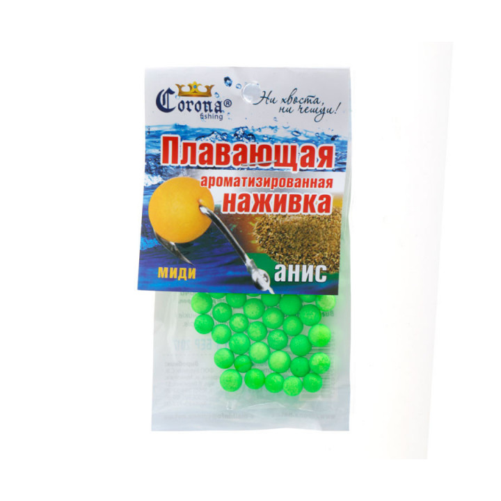 Пінопластові кульки Corona fishing Аніс Midi