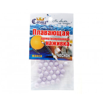 Пенопластовые шарики Corona fishing Чеснок Maxi
