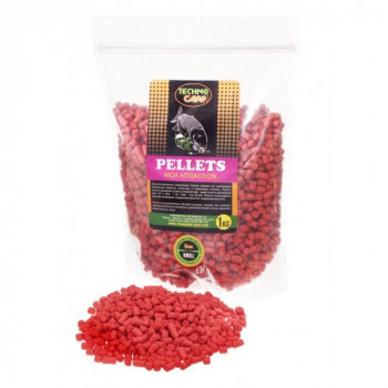 Пеллетc Технокарп Flavored Carp Pellets 1kg 6mm Krill