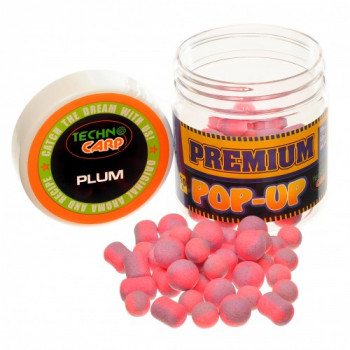 Бойлы Технокарп Pop-Up Premium 50g 10,12,10x14mm Plum