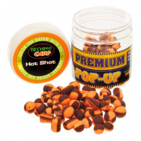 Бойли Технокарп Pop-Up Premium 50g 10,12,10x14mm Hot Shot