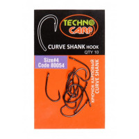 Гачок короповий Технокарп Curve Shank hook 10шт. №4