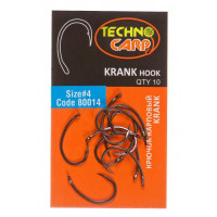 Гачок короповий Технокарп Krank hook 10шт. №4