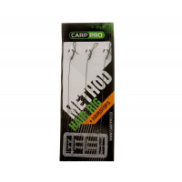 Повідець з гачком Carp Pro Method Hair Rig Hooklink 3шт. 10 6.8kg 15lb