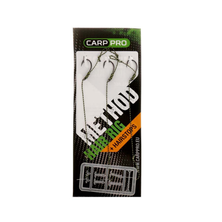 Повідець з гачком Carp Pro Method Hair Rig Hooklink 3шт. 6 11.3kg 25lb