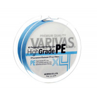 Шнур Varivas High Grade PE X4 150м 0.128мм 4.5kg Water Blue