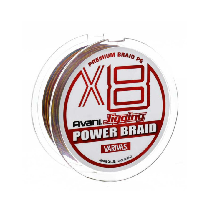 Шнур Varivas Jiging Power Braid PE X8 200м