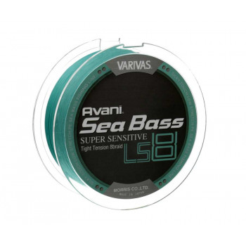 Шнур Varivas Avani Sea Bass Super Sensitive LS8 150m 0.148mm 6.3kg Green