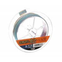 Шнур плетеный YGK Veragass PEx8 150m 8.6kg Multicolor
