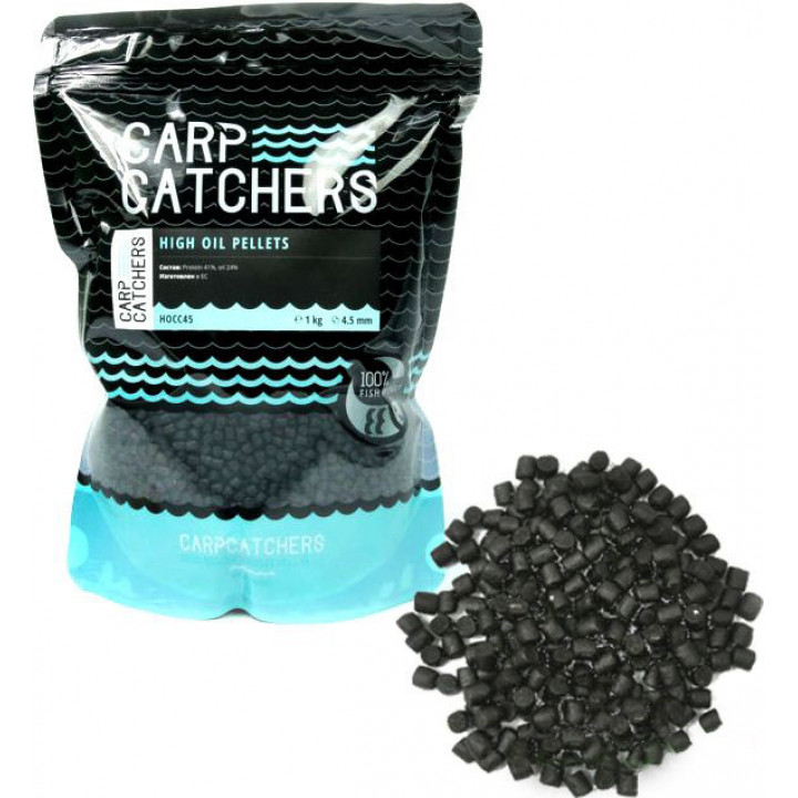 Пеллетс Carp Catchers High Oil 1kg 4.5mm