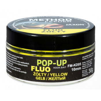 Бойли Jaxon Method Feeder Fluo Pop Up 10mm