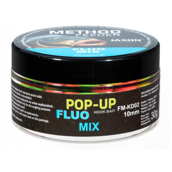 Бойли Jaxon Method Feeder Fluo Pop Up 10mm