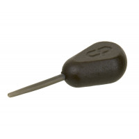Грузило Carp Pro In-Line Flat Pear Weedy Green 115g