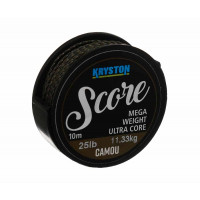 Ледкор Kryston Score Heavyweight Leadcore 25 lb 10 м Camo