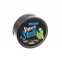 Поводковий матеріал в оплетці Kryston Super Mantis 25lb 20m Dark Stil