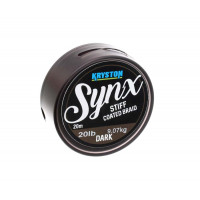 Поводковый материал в оплетке Kryston Synx 20m 20lb Dark Stil